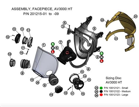 2 / 4. . Scott scba mask parts diagram